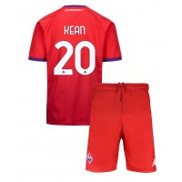 Camiseta Fiorentina Moise Kean #20 Tercera Equipación Replica 2024-25 para niños mangas cortas (+ Pantalones cortos)